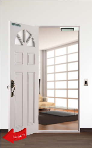 Indoor Electromagnetic Lock With Anti Residual Magnetism Function