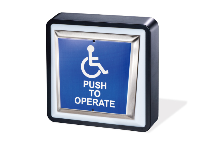 GEM GIANNI PBT-926 Push Plate Illuminated Exit Buttons