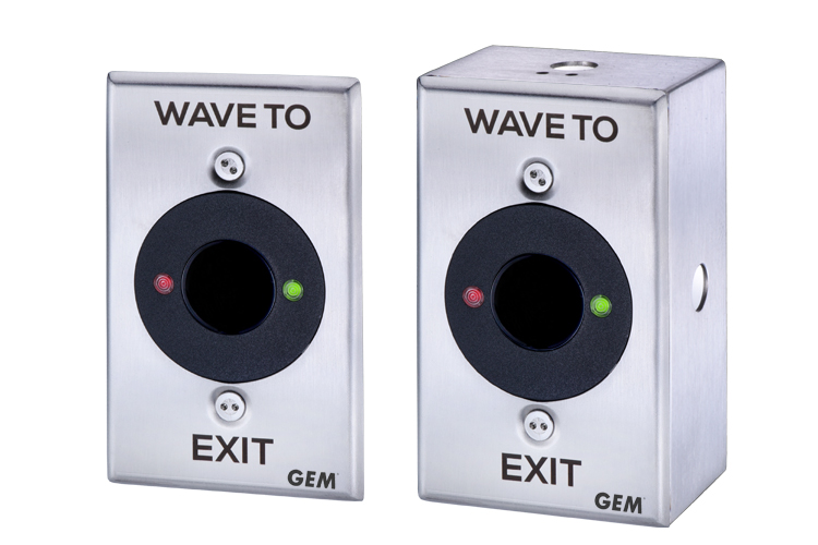 GEM GIANNI RTS-880 Touchless Infrared Exit Switches
