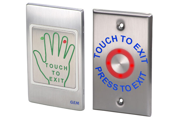 Touch Sense Exit Buttons