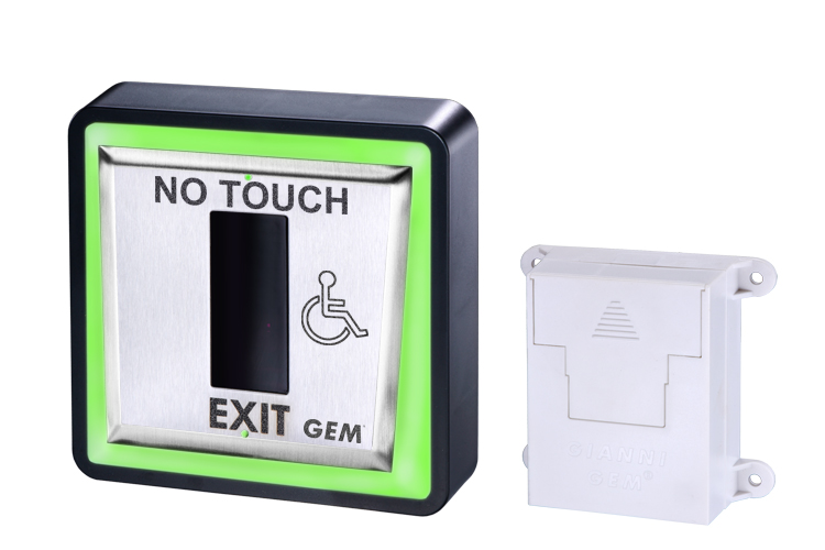 GEM GIANNI RTS-950 Weatherproof IR Sense Exit Button