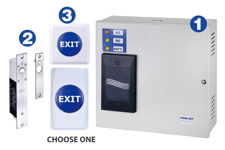 GEM GIANNI KIT03 Door Access Control Kits