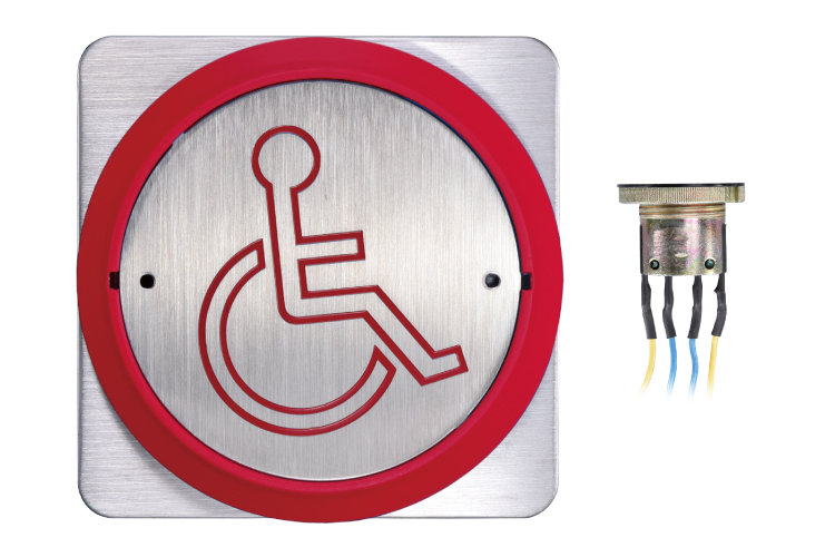 GEM GIANNI PBT-861BS-R Push Button