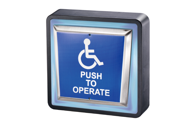 GEM GIANNI PBT-926BLED Push Plate Illuminated Exit Buttons